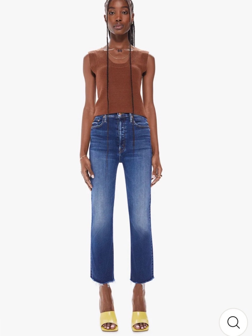 Mother The Tripper Ankle Fray in Change is in the Air size 28